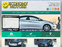 Tablet Screenshot of economy-motors.com